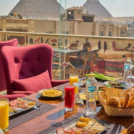 King Pyramids View Hotel Kafret el-Gabal Esterno foto