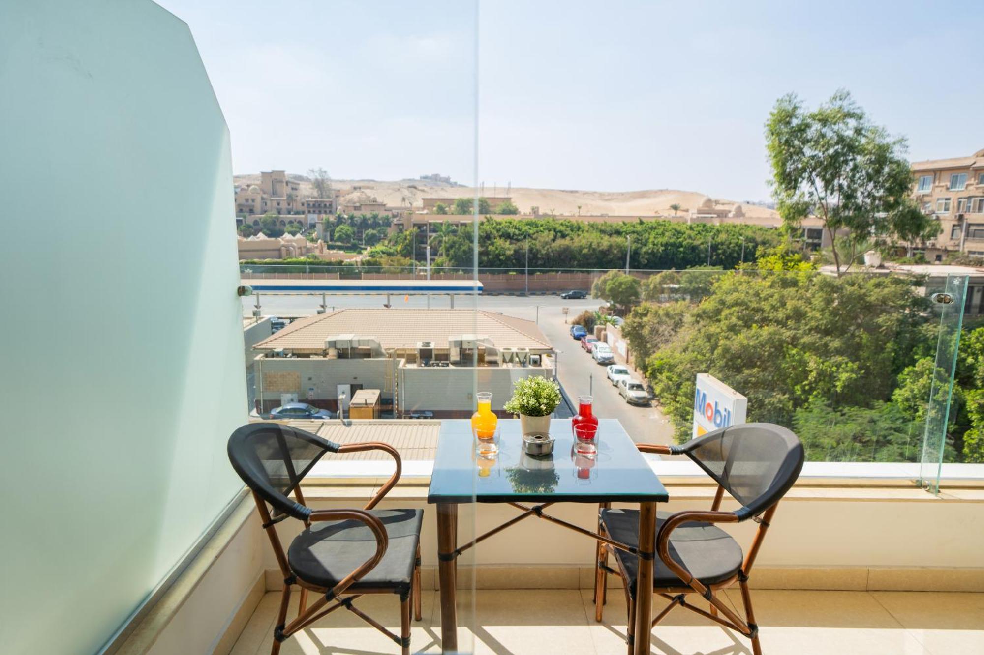 King Pyramids View Hotel Kafret el-Gabal Esterno foto